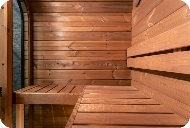 Knotless thermo-aspen benches