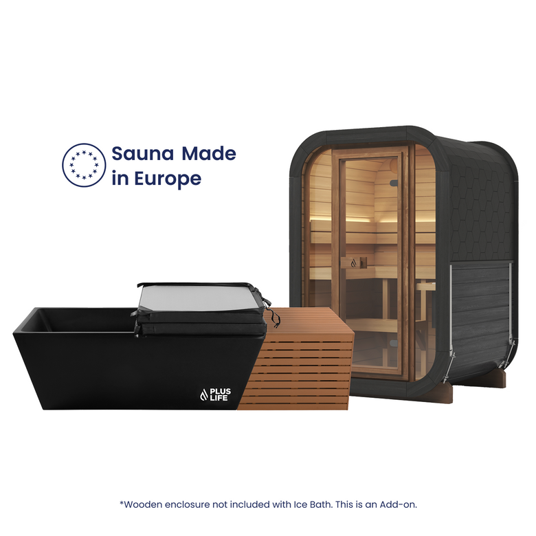 Mini 2.0 Outdoor Sauna Combo