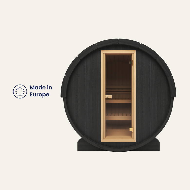 PlusLife Outdoor Cove Barrel Sauna