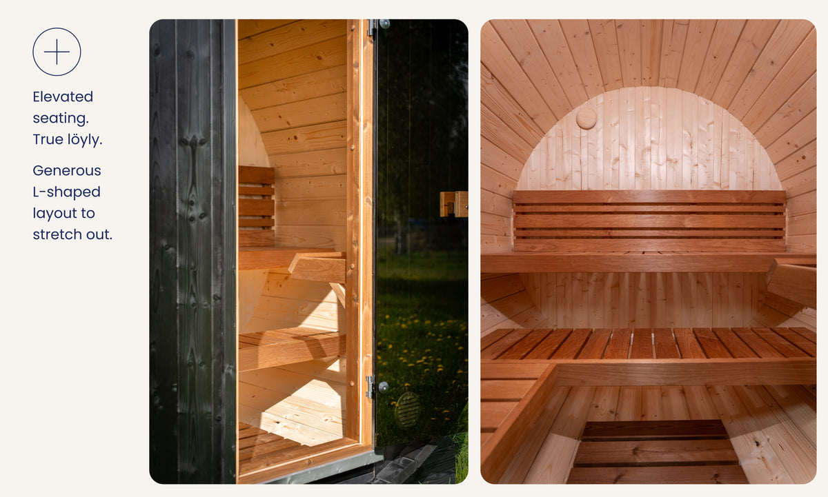 Cove Barrel Sauna