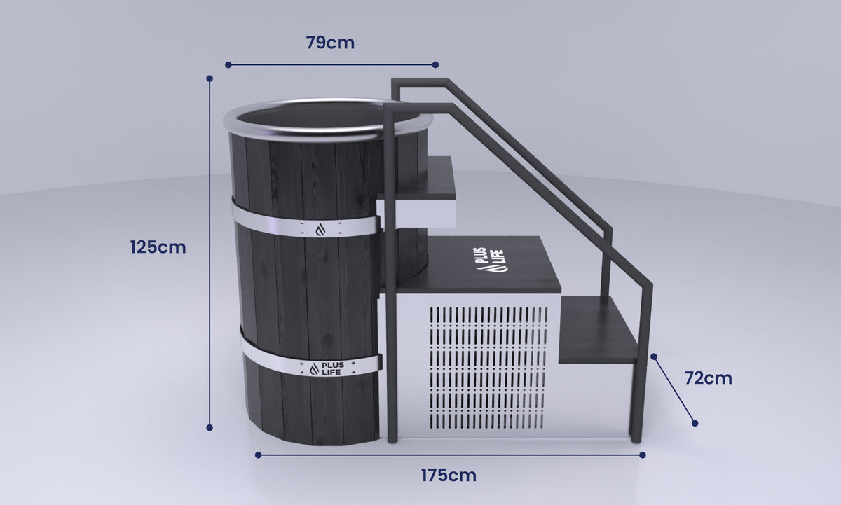 PlusLife Commercial Ice Barrel