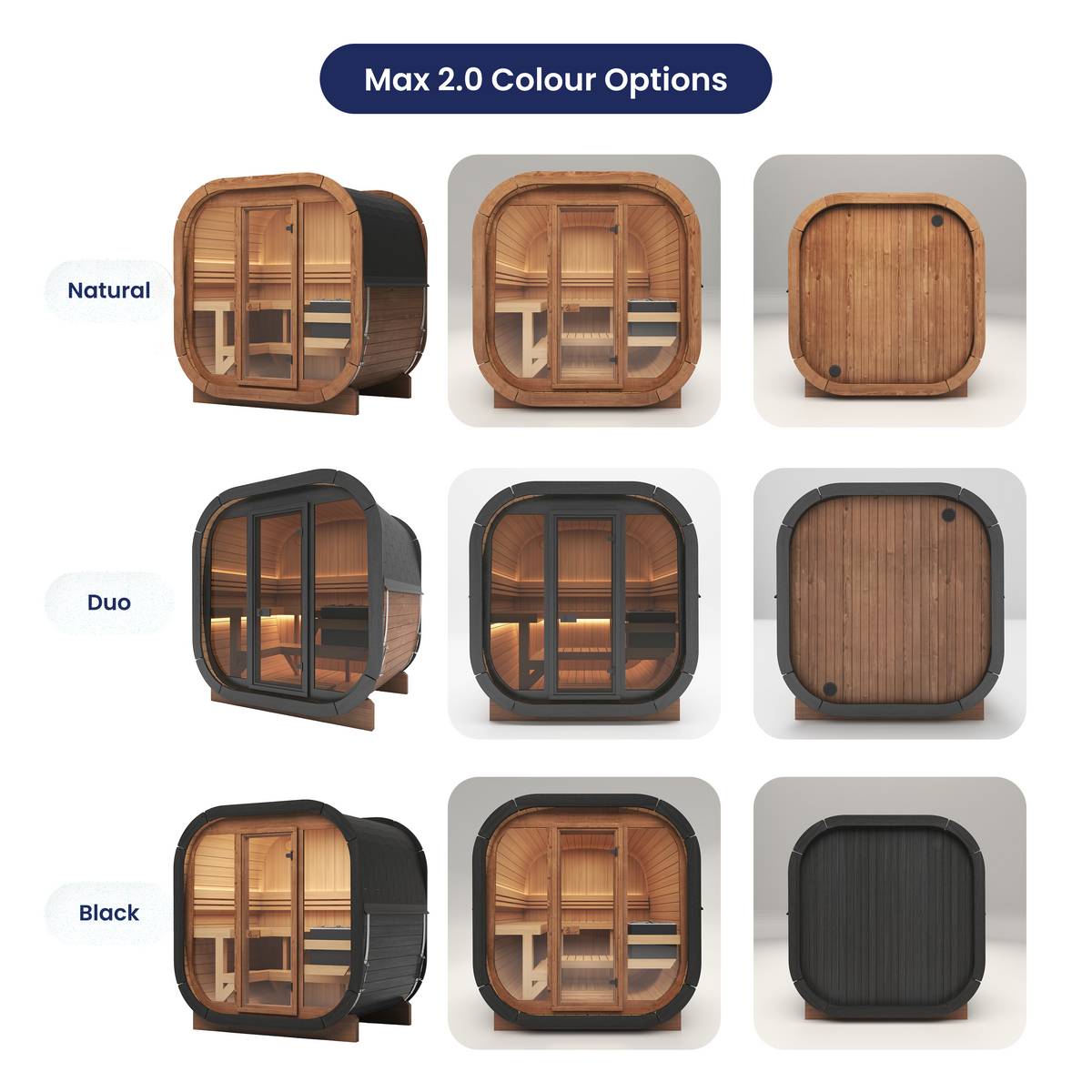 Max Traditional Sauna 2.0