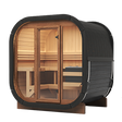 Black colour sauna render
