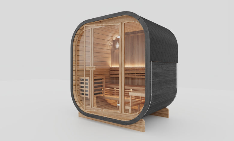 PlusLife Outdoor Traditional Sauna