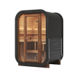 Black colour sauna render